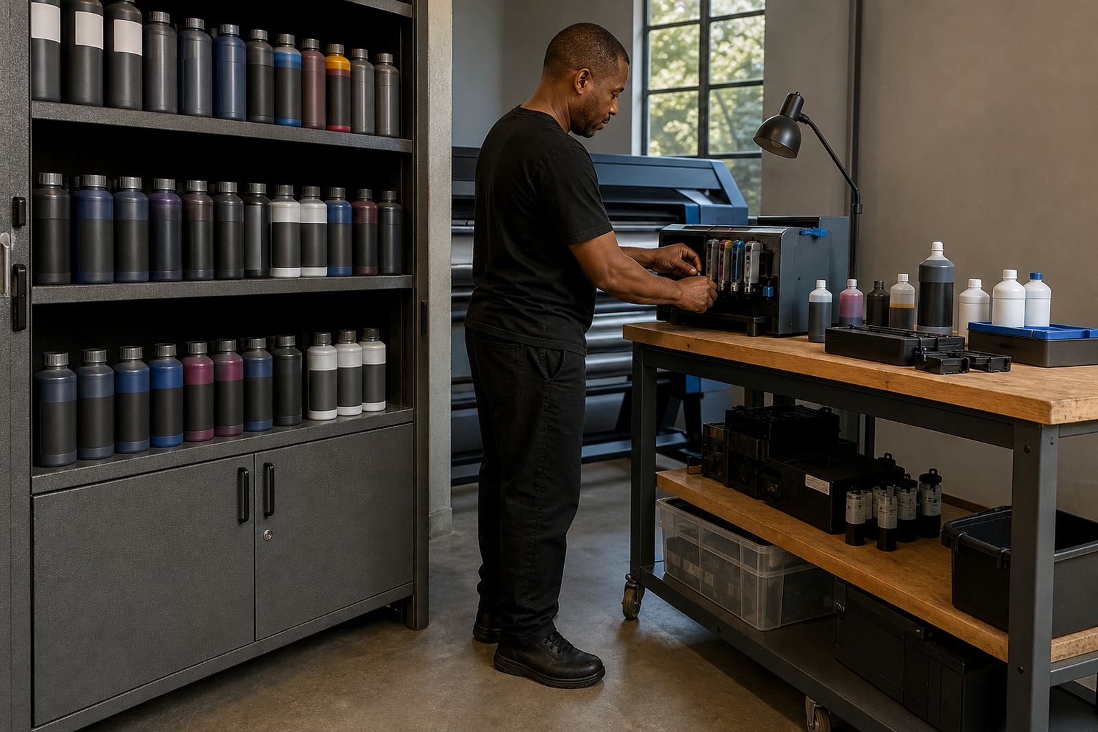 Storing Refill Ink