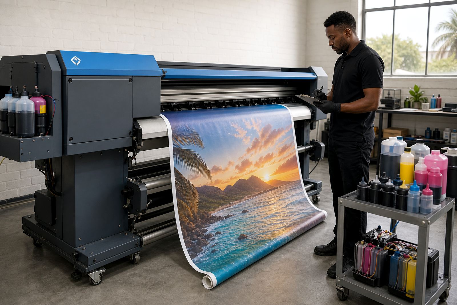 Wide Format Ink Use