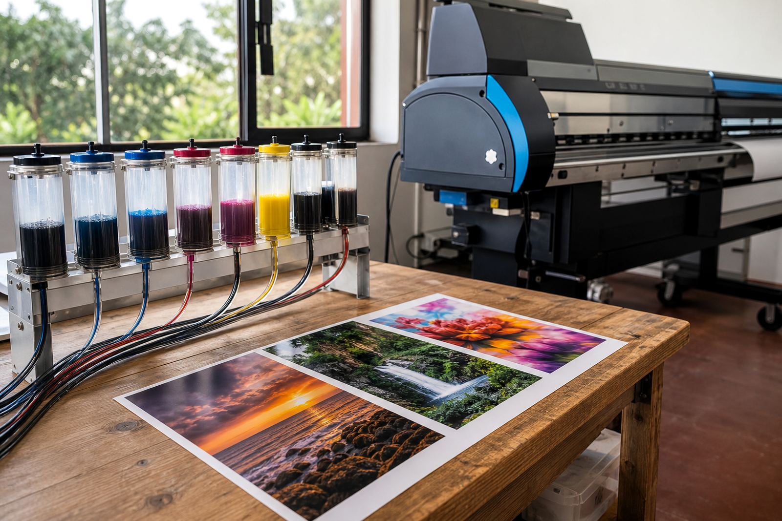 Six Colour Bulk Ink